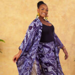 Lola Set (Adire Crepe) available for sale in Nigeria