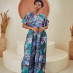 Adire Pleated Jumpsuit