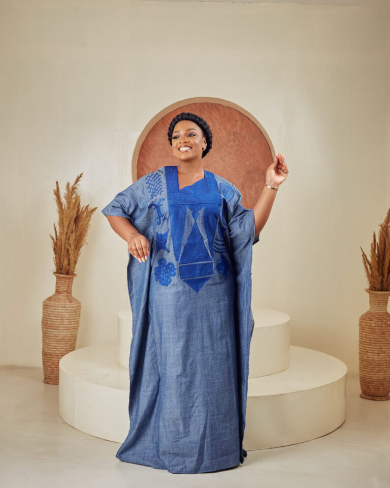 BLUE DENIM BOUBOU (BUBU)
