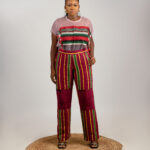 Patched Organza Aso Oke Set available for sale in Nigeria