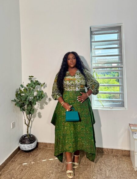 Adire Skirt two piece