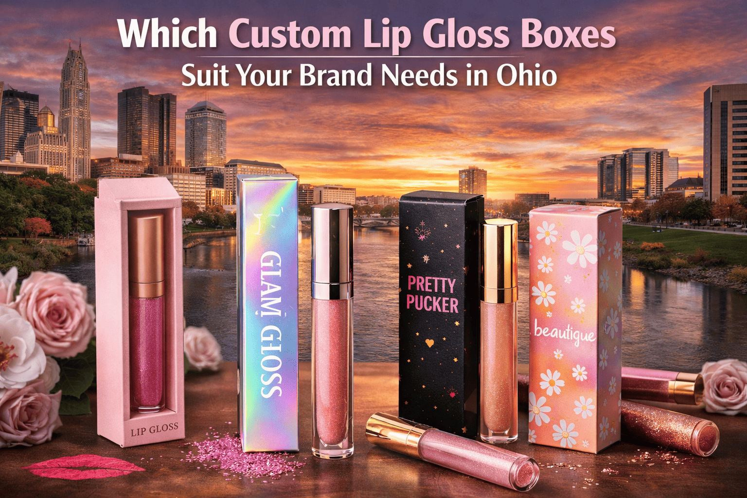 Custom Lip Gloss Boxes