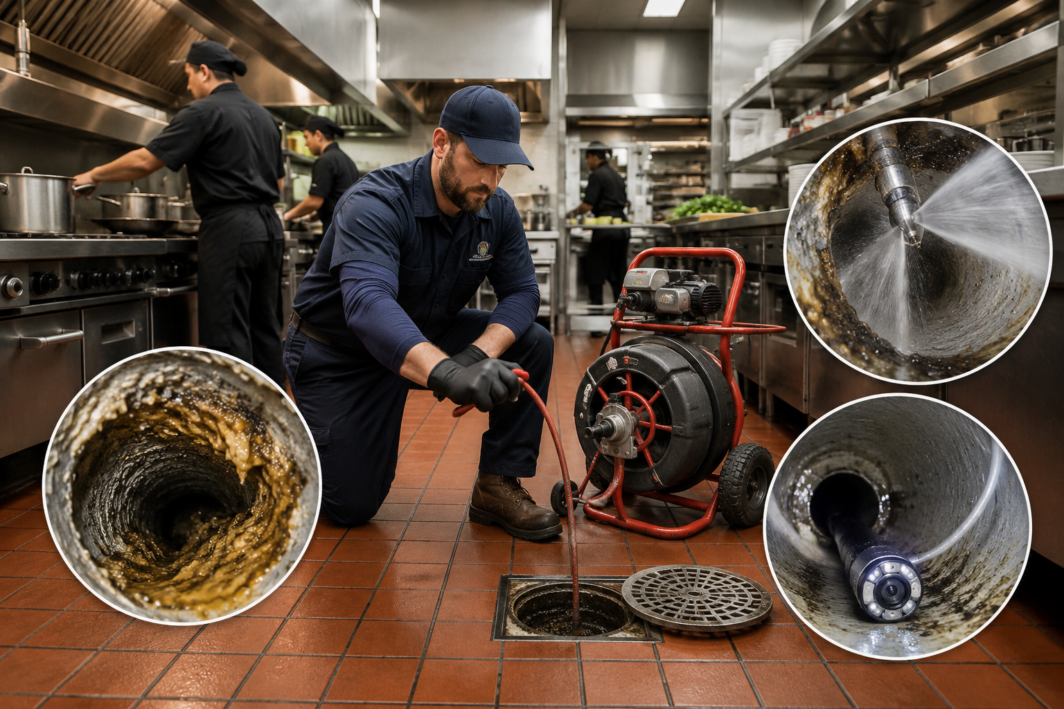 Restaurant Drain Maintenance