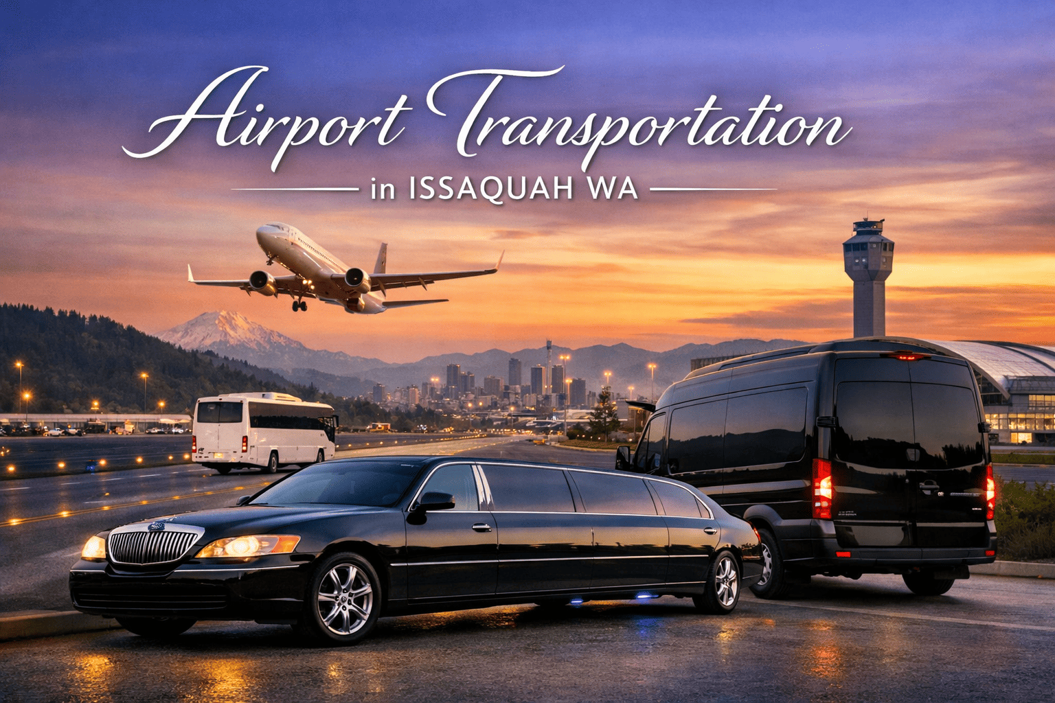 Airport Transportation in Issaquah WA