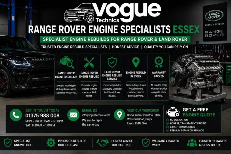 Range Rover engine specialists
